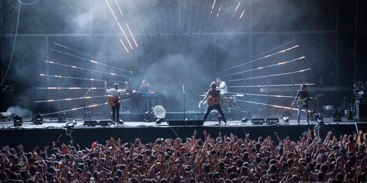 IZAL en su concierto en el Cruïlla Barcelona