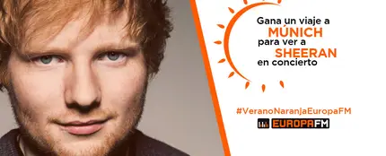 Gana un viaje para ver a Ed Sheeran en Múnich Gana un viaje para ver a Ed Sheeran en Múnich