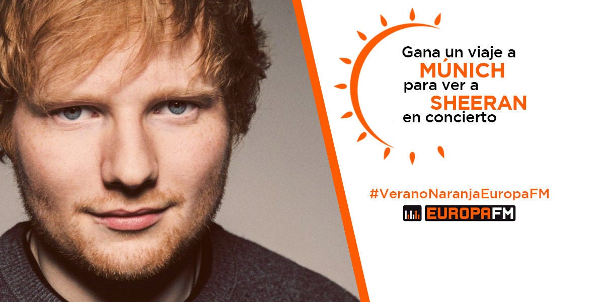 Gana un viaje para ver a Ed Sheeran en Múnich