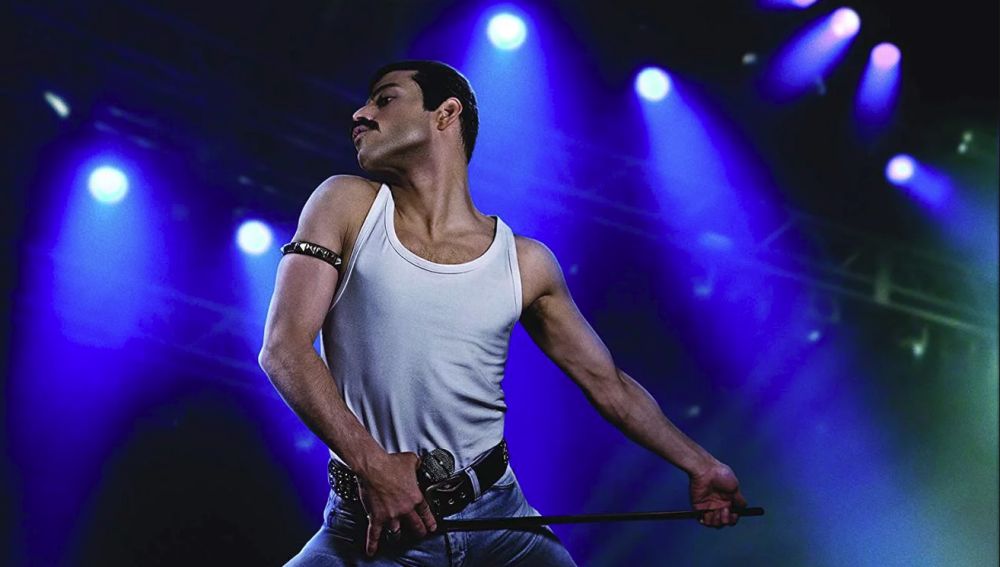 Rami Malek como Freddie Mercury en 'Bohemian Rhapsody' 