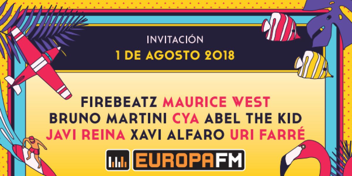 Europa Fm Te Invita A La Opening Party De Los álamos Beach