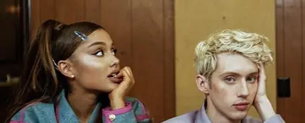 Ariana Grande y Troye Sivan en Dance To This Ariana Grande y Troye Sivan en Dance To This