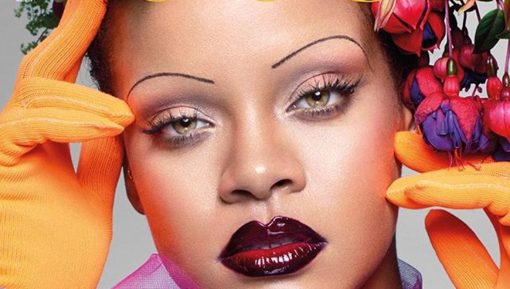 Rihanna en la portada de 'British Vogue'