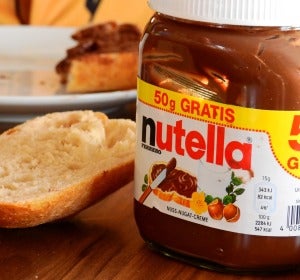 Pan con Nutella Pan con Nutella