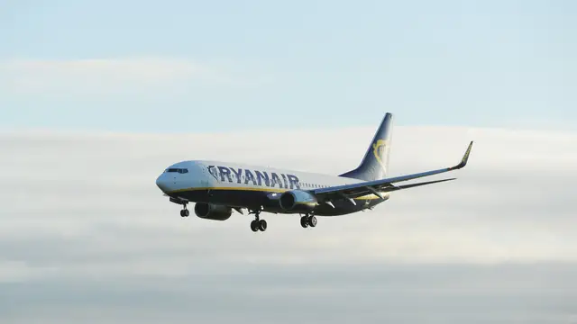 Avión de Ryanair