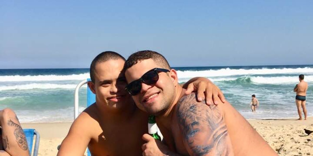 Los hermanos Rafa y Erick
