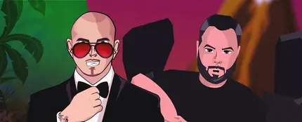 Pitbull y Juán Magan Pitbull y Juán Magan