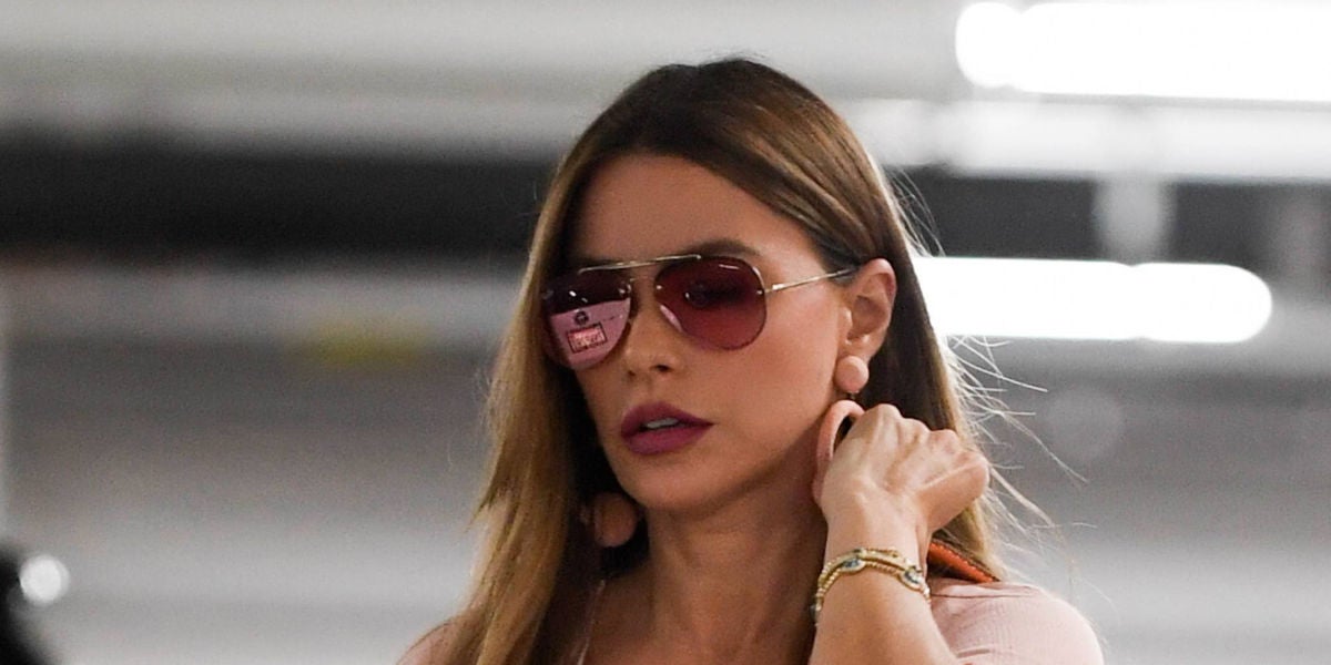 Sofía Vergara de 'Modern Family' no pierde el glamour ni para ir al supermercado
