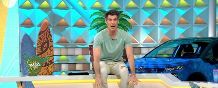 La divertida escenificaci&oacute;n de Jorge Fern&aacute;ndez en 'La ruleta de la suerte