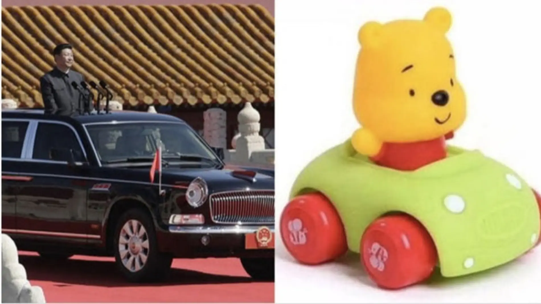 Winnie the Pooh comparado con el presidente de China