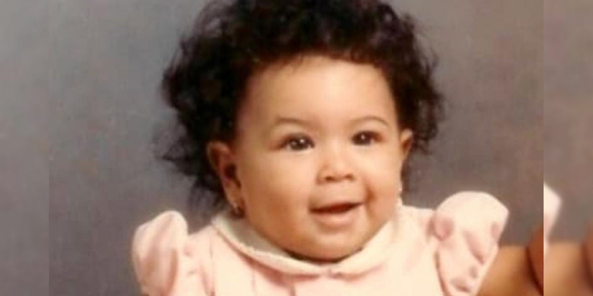 Beyoncé de bebé con cuatro meses