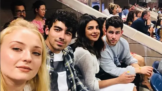 Sophie Turner, Joe Jonas, Pryianka Chopra y Nick Jonas