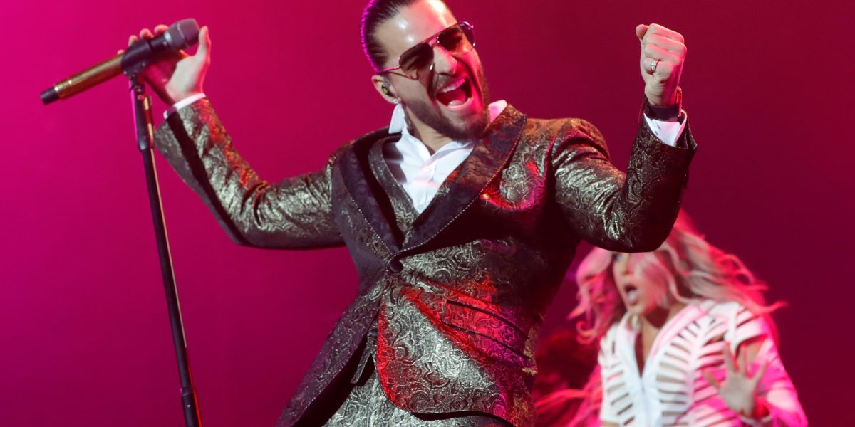 Concierto de Maluma en Madrid