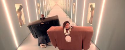 Kanye West en el videoclip de &#39;I Love It&#39;
