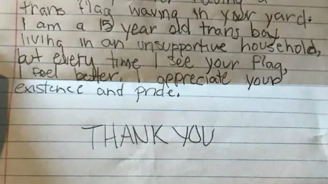 Carta del adolescente a la vecina