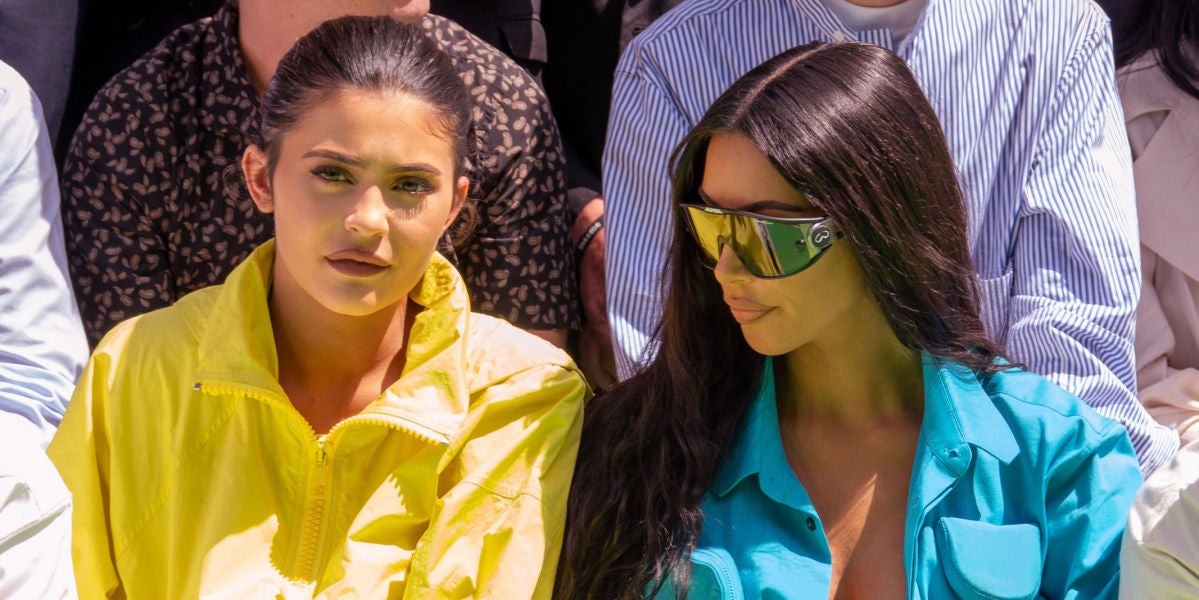Kylie Jenner y Kim Kardashian