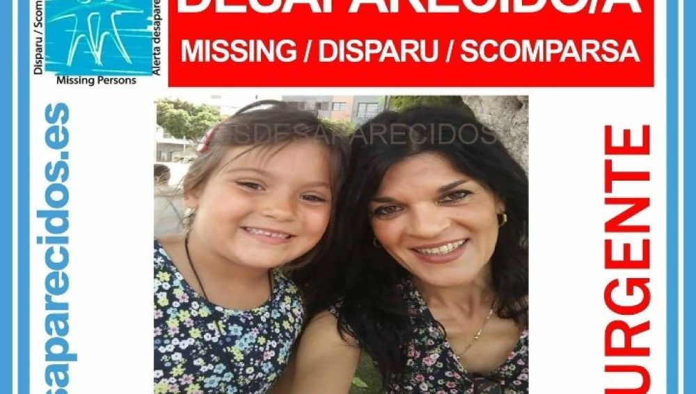Madre e hija desaparecidas en Madrid
