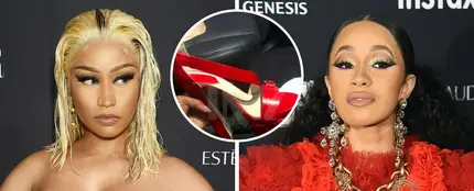 Cardi B y Nicki Minaj protagonizan una pelea en Nueva York Cardi B y Nicki Minaj protagonizan una pelea en Nueva York