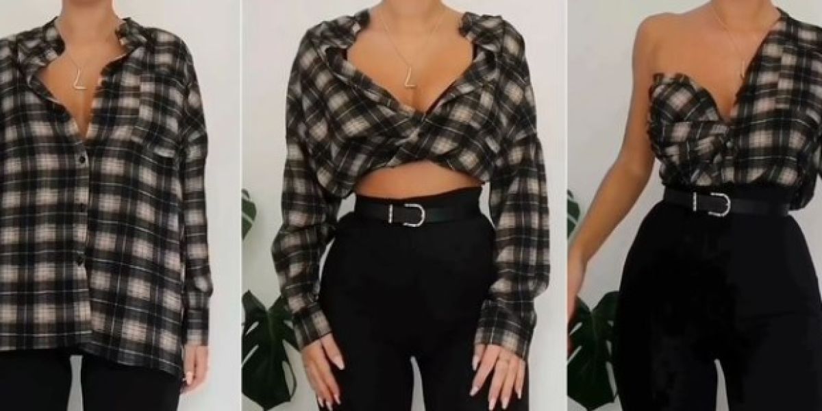 6 formas distintas de ponerte una camisa usando una goma del pelo