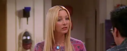 Lisa Kudrow como Phoebe Buffay en 'Friends' Lisa Kudrow como Phoebe Buffay en 'Friends'