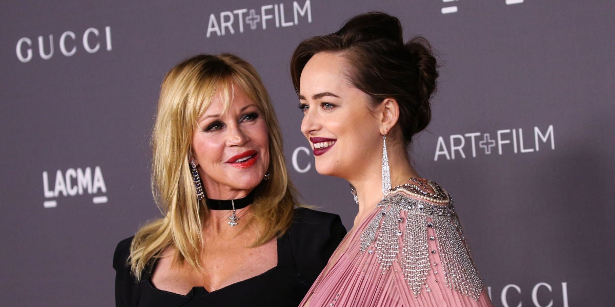 Dakota Johnson y Melanie Griffith