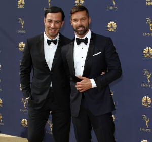 Ricky Martin y Jwan Yosef Ricky Martin y Jwan Yosef