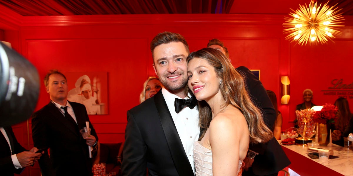 Justin Timberlake y Jessica Biel