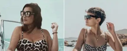 Marina Lloca imita a Laura Escanes Marina Lloca imita a Laura Escanes