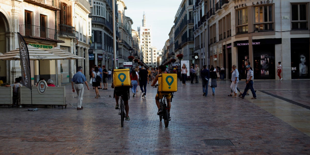 Una sentencia dicta por primera vez que un repartidor de Glovo es falso autónomo