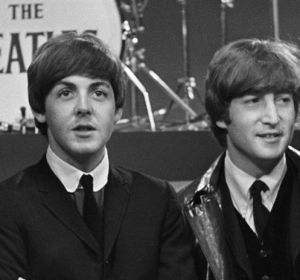 Paul McCartney y John Lennon Paul McCartney y John Lennon