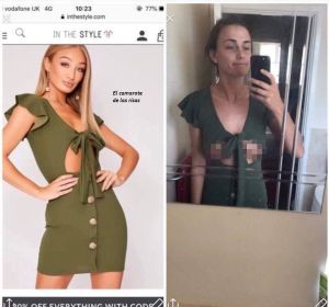 El vestido fue un fail El vestido fue un fail