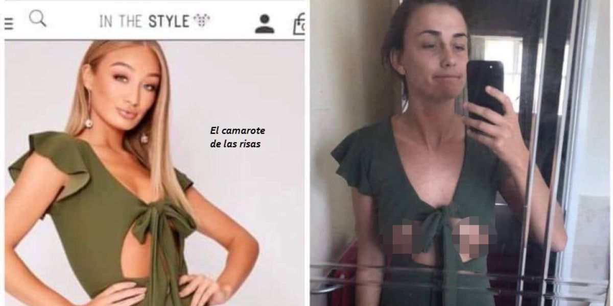 El vestido fue un fail