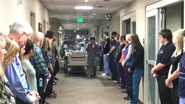 El emotivo homenaje a un paciente que iba a donar sus órganos antes de ser desconectado
