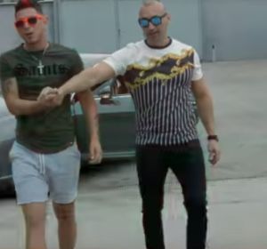 Imagen del videoclip en el que aparece el narcotraficante Imagen del videoclip en el que aparece el narcotraficante