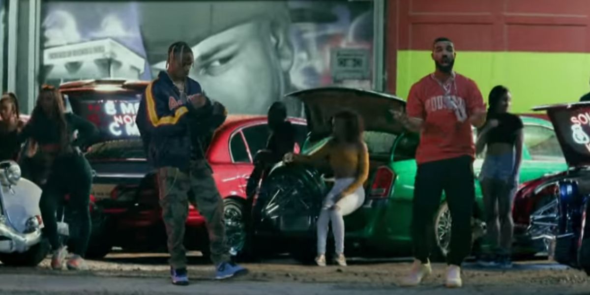 Travis Scott y Drake en el videoclip de 'Sicko Mode'