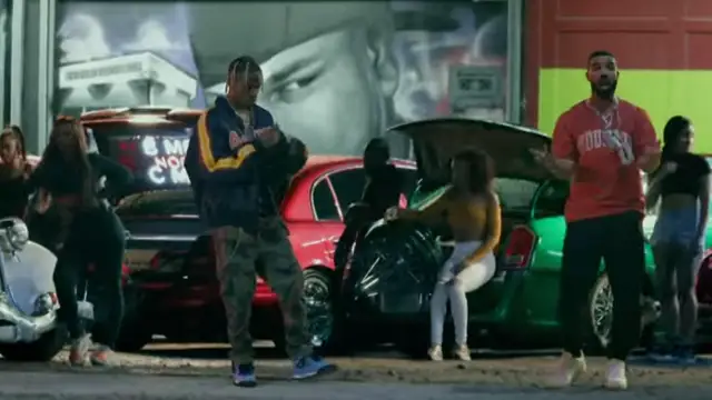 Travis Scott y Drake en el videoclip de 'Sicko Mode'