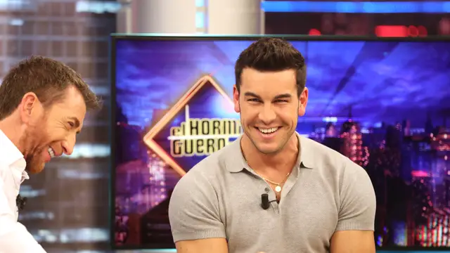 Mario Casas durante su visita a El Hormiguero