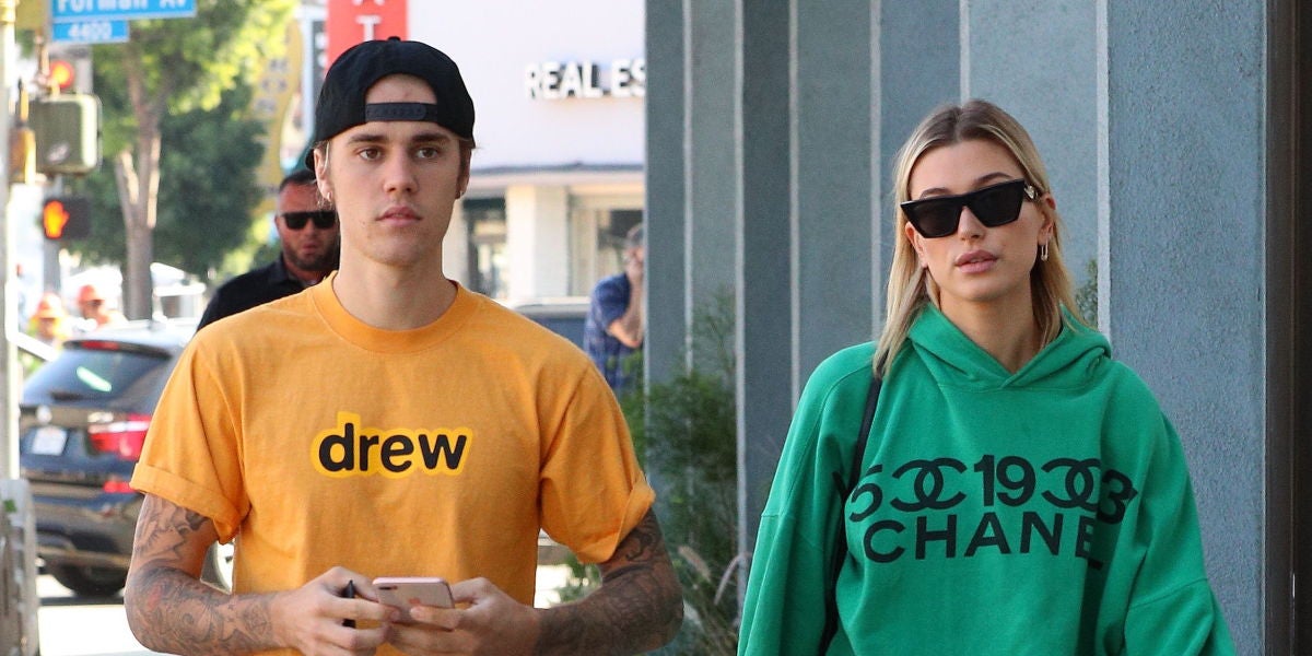 Justin Bieber junto a su mujer Hailey Baldwin