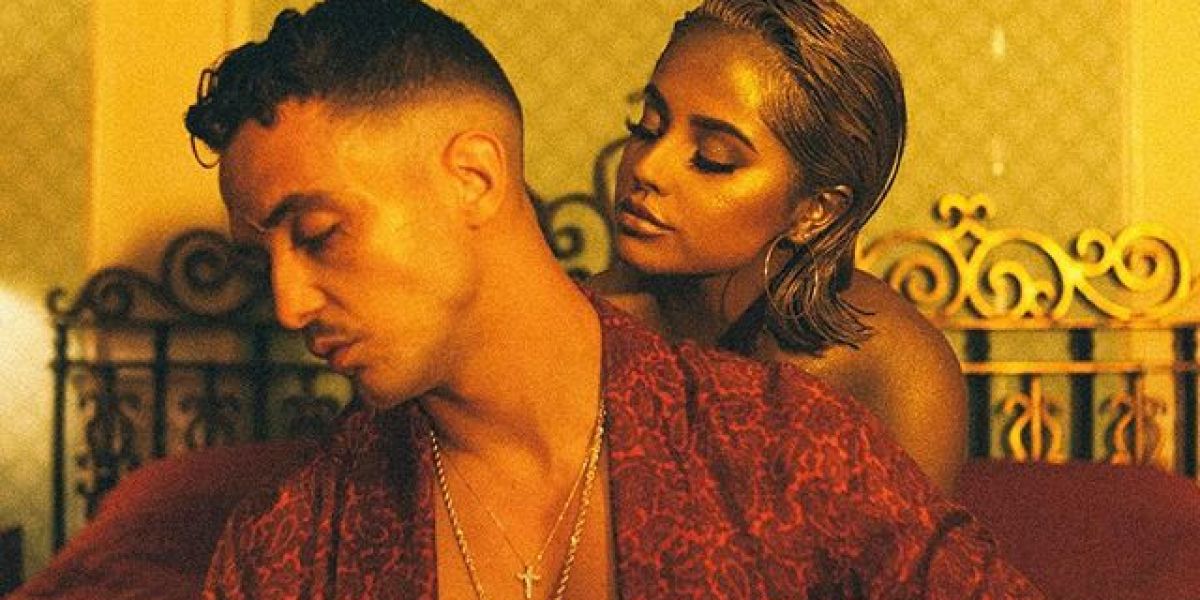 C. Tangana y Becky G en el videoclip de 'Booty'