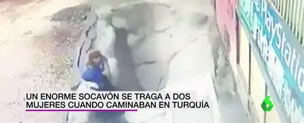 Socavón en Turquía Socavón en Turquía