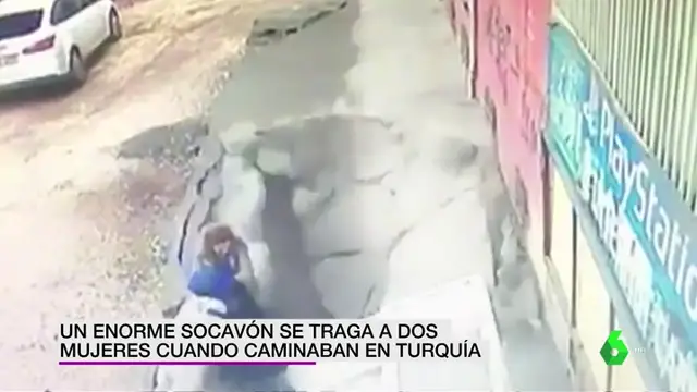 Socavón en Turquía