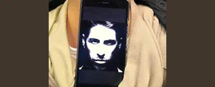 La foto de Sergio Ramos que llevó el aficionado La foto de Sergio Ramos que llevó el aficionado