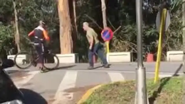 Camionero agrede a ciclistas