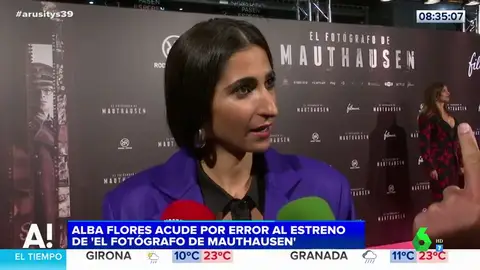 La gran "empanada" de Alba Flores La gran "empanada" de Alba Flores