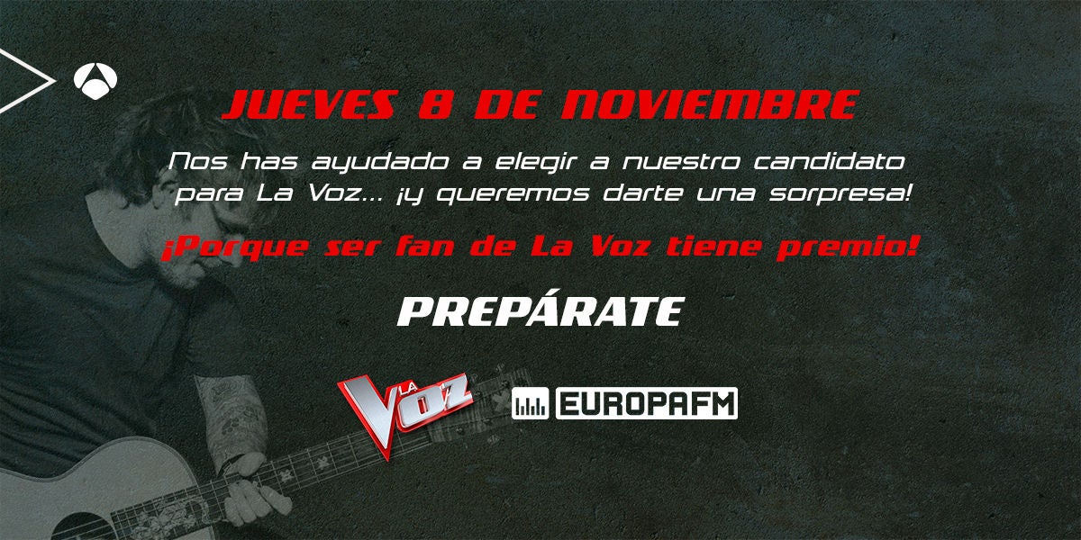 Ser fan de La Voz, tiene premio