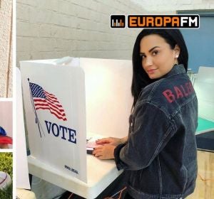 Los famosos se vuelcan con las elecciones de medio término de Estados Unidos Los famosos se vuelcan con las elecciones de medio término de Estados Unidos