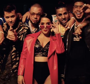 Becky G, Prince Royce y Annuel AA en el vídeo de 'Bubalu' Becky G, Prince Royce y Annuel AA en el vídeo de 'Bubalu'