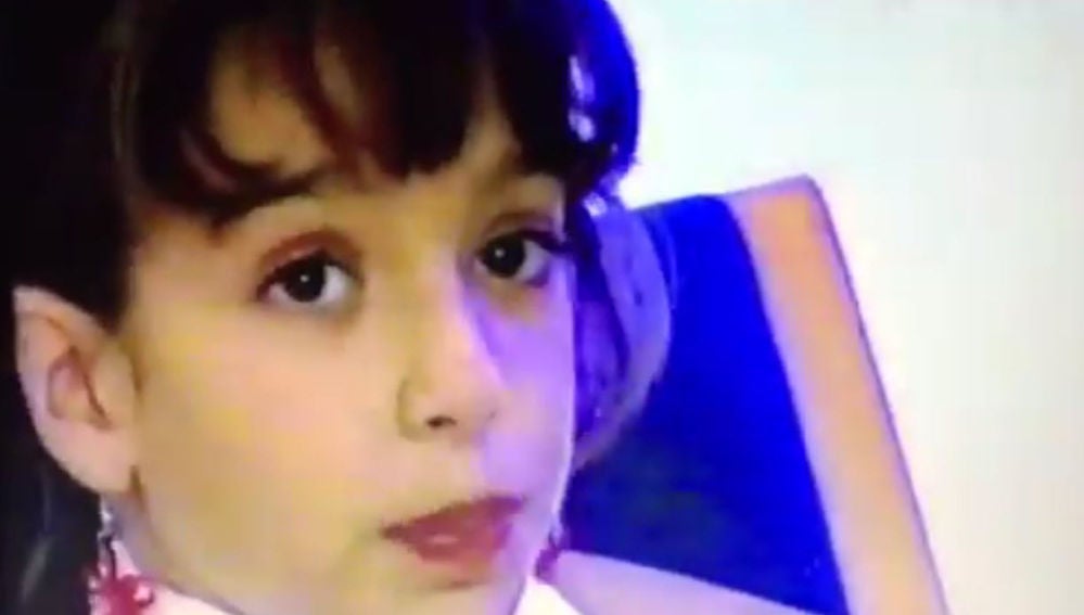 Ana Guerra, de pequeña, participando en 'Menudas Estrellas' 