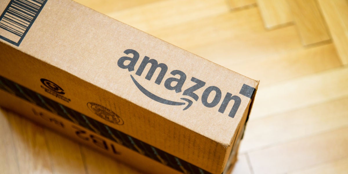 Un paquete de Amazon