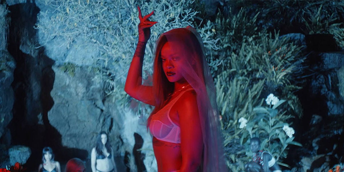Rihanna en el vídeo promocional de 'Savage X Fenty'